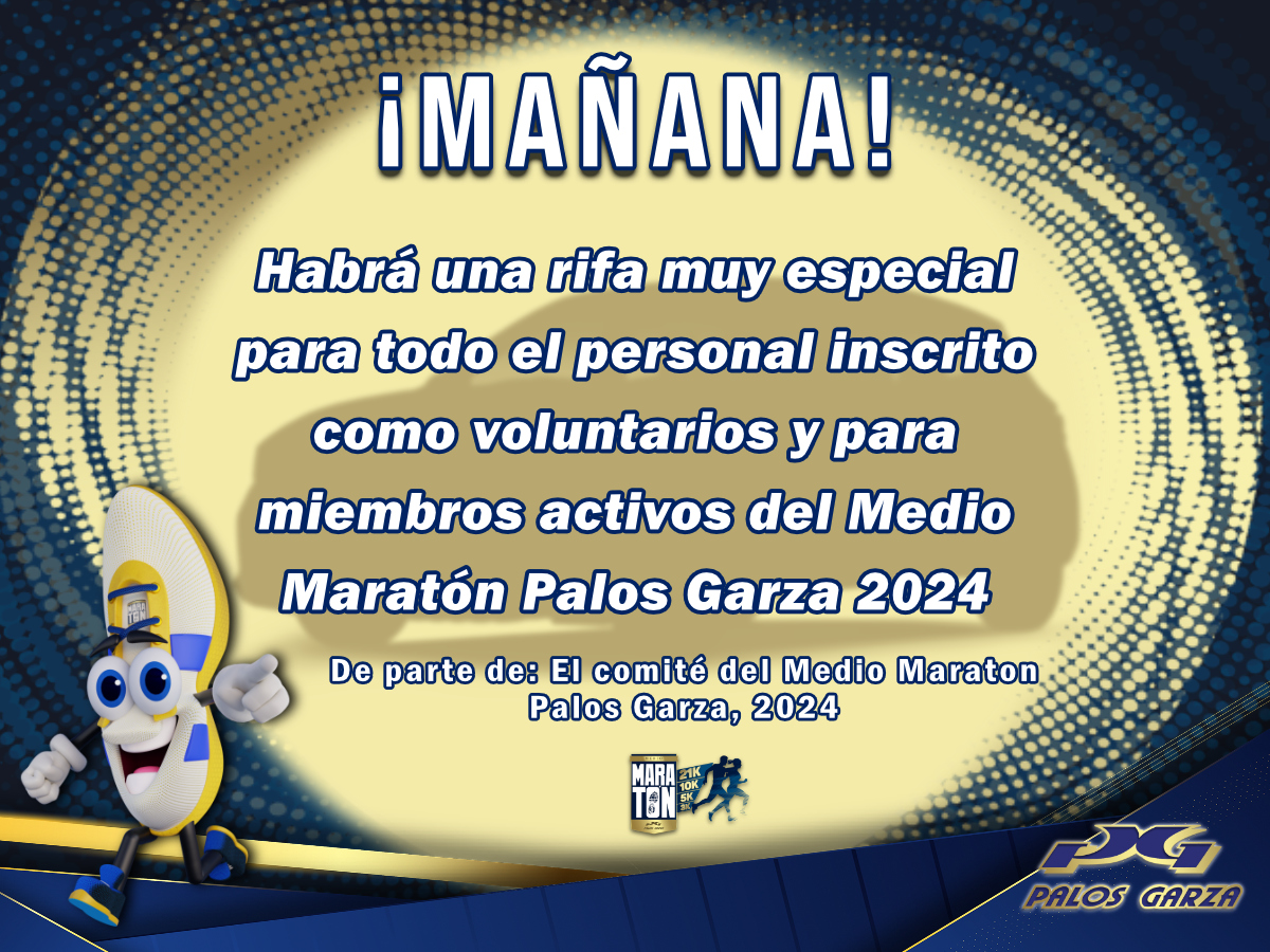 *Rifa Especial Medio Maratón 2024*